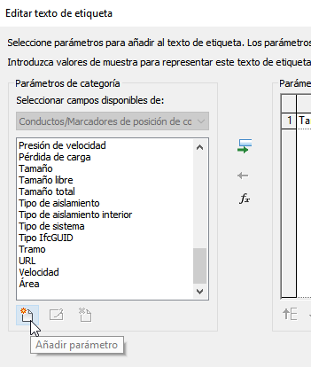 Añadir parámetro