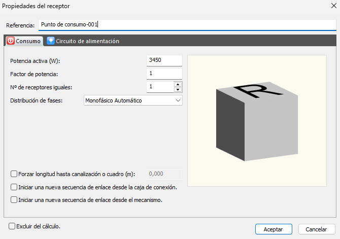 Datos Punto de consumo