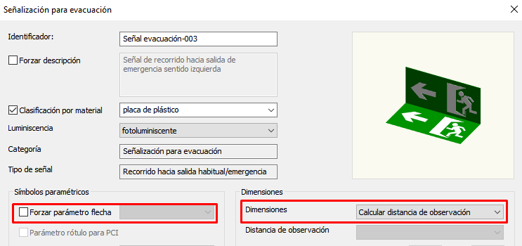 Comprobar señalización medios