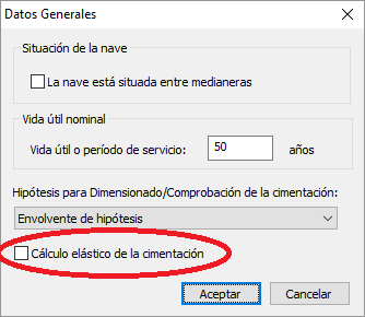 Datos Generales + Calculo Elastico