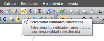 Seleccionar entidades conectadas