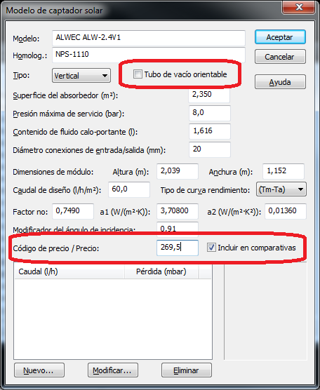 Nuevos campos base captadores