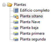 Icono de planta actual