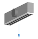 Difusor lineal con plenum