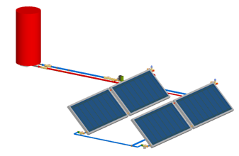 Mejoras en el asistente de dibujo de la instalación solar térmica