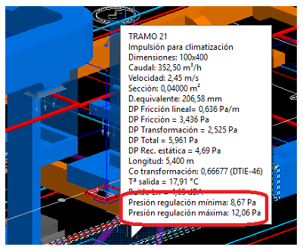 Regulación de presión