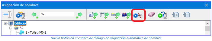 Asignación automática de nombres