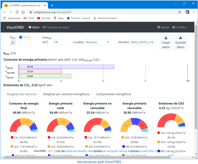 Herramienta web VisorEPBD