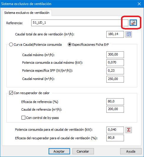 Sistema exclusivo de ventilación