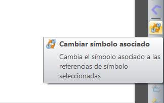 Cambiar símbolo asociado