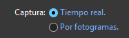 Tipo de captura de vídeo