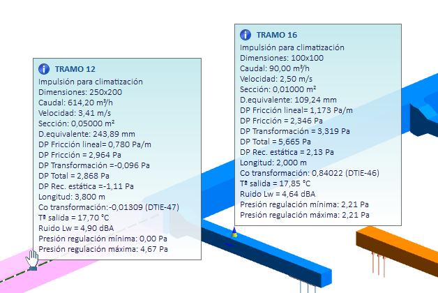 Varias Etiquetas informativas