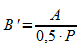 Ecuación B'