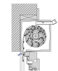 Aireador empotrable en carpintería (Systemair Products S.A.)