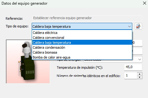 Definici�n de equipo generador