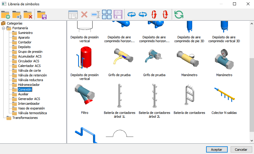 Insertar Elemento de conexin