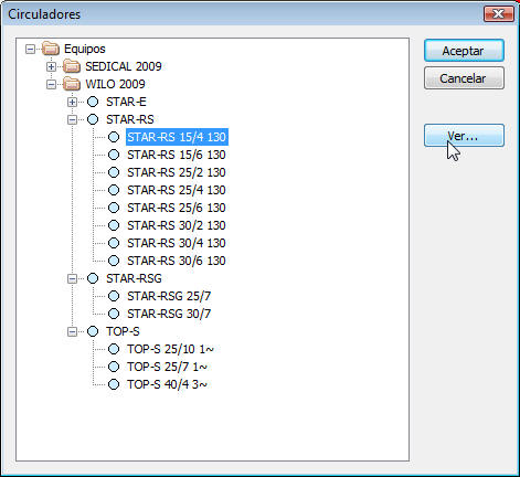 base datos circuladores