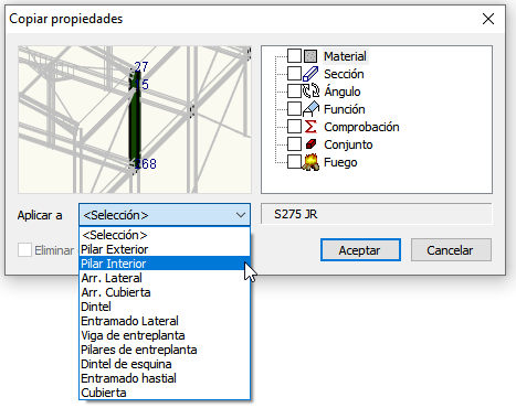 Copiar propiedades ESwin