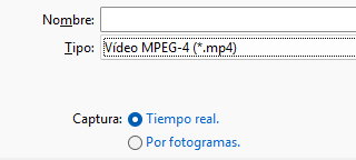 Definir nombre vídeo