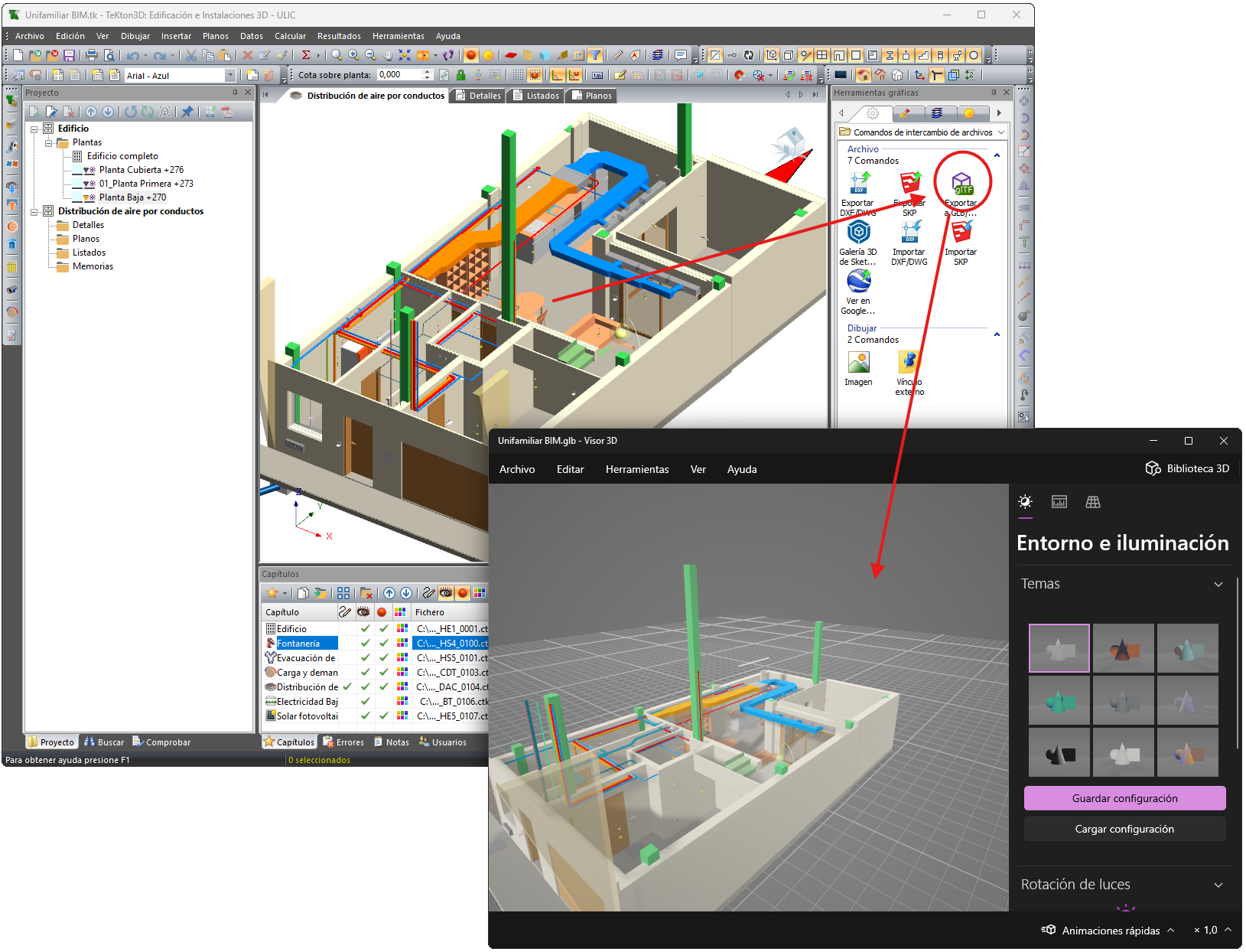 Exportar Modelo GLB/GLTF...
