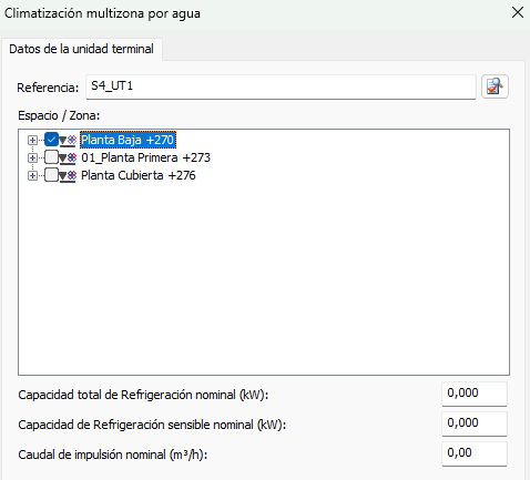 A�adir unidades terminales