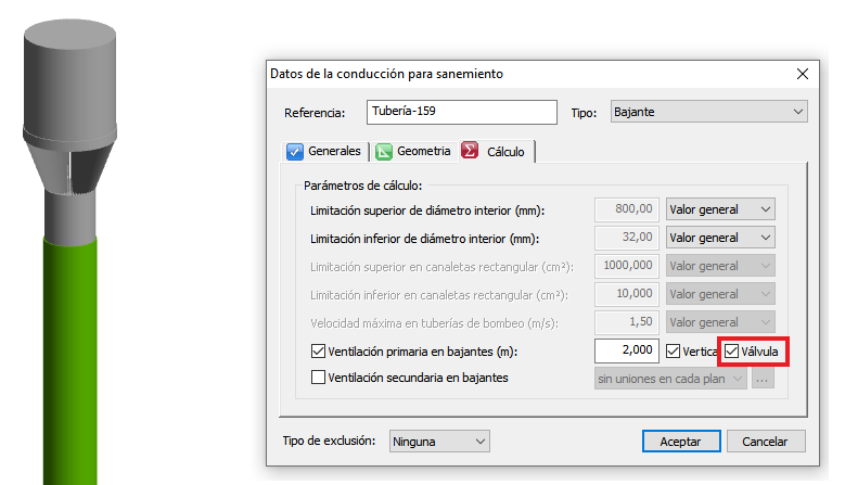 Válvula de ventilación
