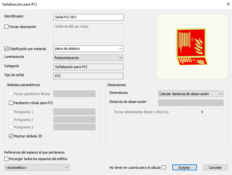 Señalización para PCI