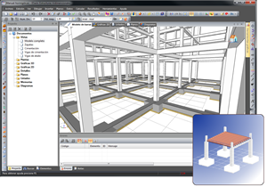 Imagen de ESwin. Paquete de estructuras de hormigón + cimentaciones