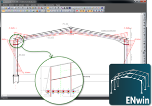 Imagen de ENwin. Paquete para el cálculo de naves industriales